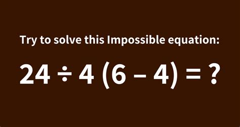 Impossible math problems. Things To Know About Impossible math problems. 